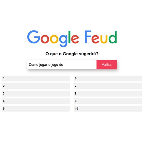 google feud português